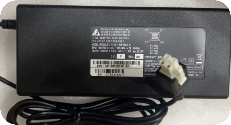 *Brand NEW*Delta ADP-90ER B / FSP 54V 1.67A 85W Four-Hole 4-Pin Power Adapter Transformer For Cisco PoE Router